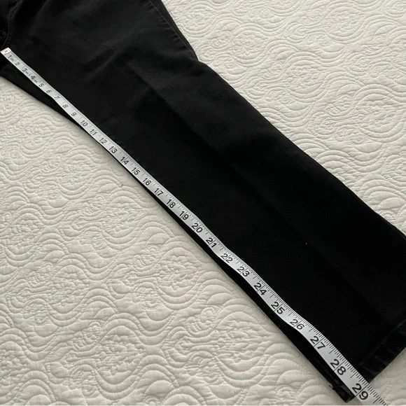 Simply Vera Vera Wang Jeans Skinny Stretch Denim Size 14 Black - Picture 13 of 14